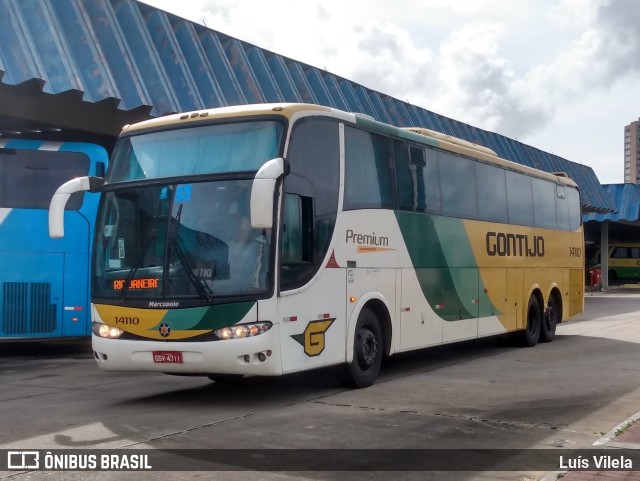 Empresa Gontijo de Transportes 14110 na cidade de Natal, Rio Grande do Norte, Brasil, por Luís Vilela. ID da foto: 10842603.