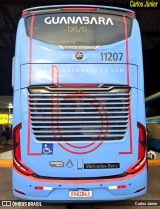Brisa Ônibus 11207 na cidade de Goiânia, Goiás, Brasil, por Carlos Júnior. Número da foto: #10845041.