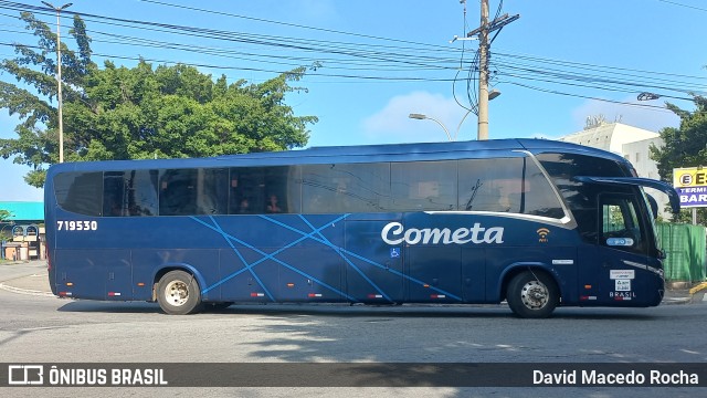 Viação Cometa 719530 na cidade de São Paulo, São Paulo, Brasil, por David Macedo Rocha. Número da foto: #10847599.