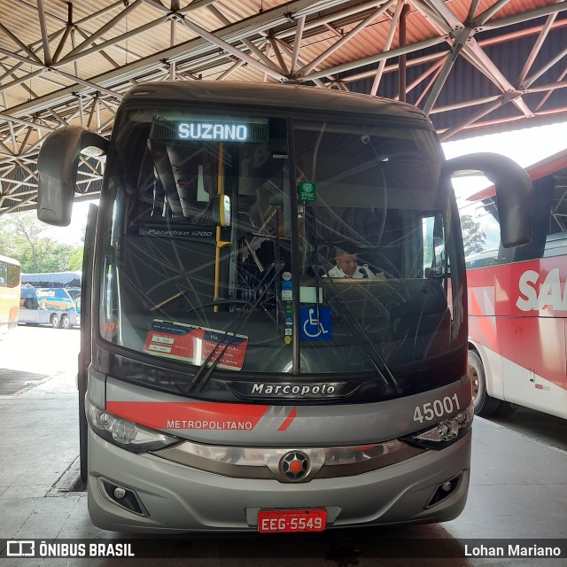 Empresa de Ônibus Pássaro Marron 45001 na cidade de São Paulo, São Paulo, Brasil, por Lohan Mariano. Número da foto: #10847033.