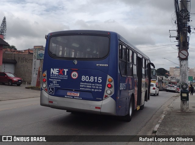 Next Mobilidade - ABC Sistema de Transporte 80.815 na cidade de São Paulo, São Paulo, Brasil, por Rafael Lopes de Oliveira. ID da foto: 10848204.