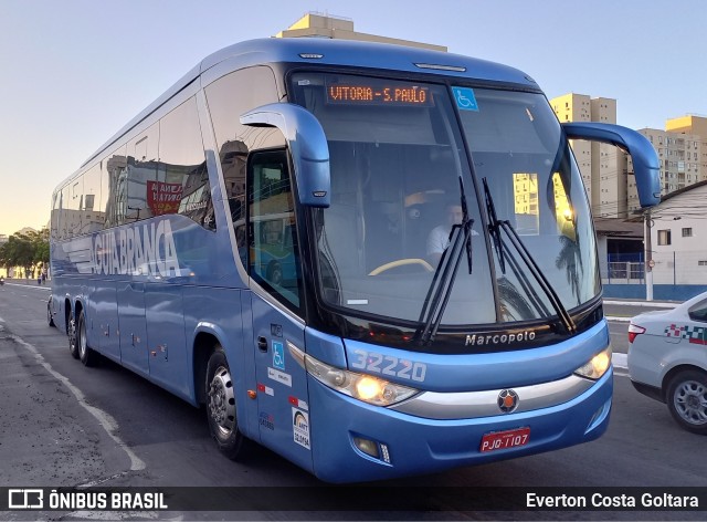 Viação Águia Branca 32220 na cidade de Cariacica, Espírito Santo, Brasil, por Everton Costa Goltara. Número da foto: #10848651.