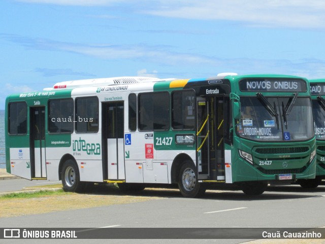 OT Trans - Ótima Salvador Transportes 21427 na cidade de Salvador, Bahia, Brasil, por Cauã Cauazinho. ID da foto: 10846684.