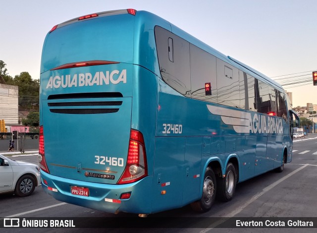 Viação Águia Branca 32460 na cidade de Cariacica, Espírito Santo, Brasil, por Everton Costa Goltara. Número da foto: #10848673.