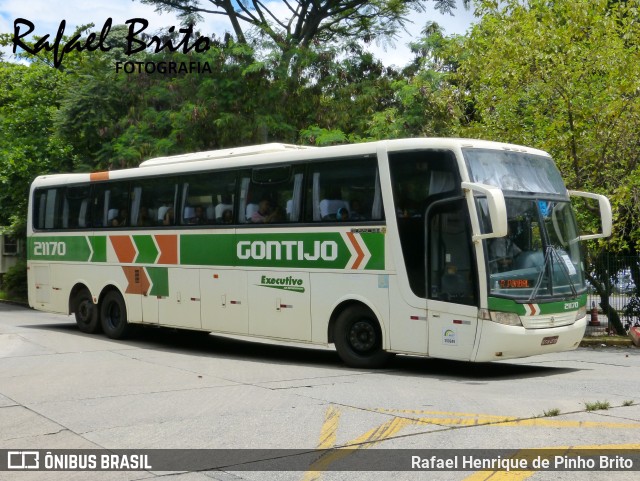 Empresa Gontijo de Transportes 21170 na cidade de São Paulo, São Paulo, Brasil, por Rafael Henrique de Pinho Brito. ID da foto: 10846902.