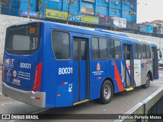 Next Mobilidade - ABC Sistema de Transporte 80.031 na cidade de Mauá, São Paulo, Brasil, por Fabrício Portella Matos. ID da foto: 10847333.