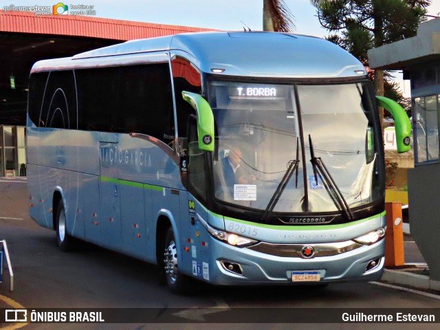 Viação Garcia 82015 na cidade de Londrina, Paraná, Brasil, por Guilherme Estevan. ID da foto: 10846649.