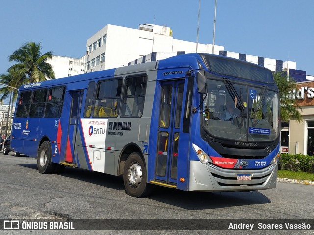BR Mobilidade Baixada Santista 721132 na cidade de São Vicente, São Paulo, Brasil, por Andrey  Soares Vassão. Número da foto: #10846931.