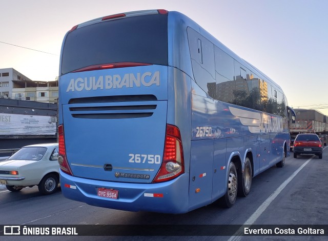 Viação Águia Branca 26750 na cidade de Cariacica, Espírito Santo, Brasil, por Everton Costa Goltara. Número da foto: #10848665.