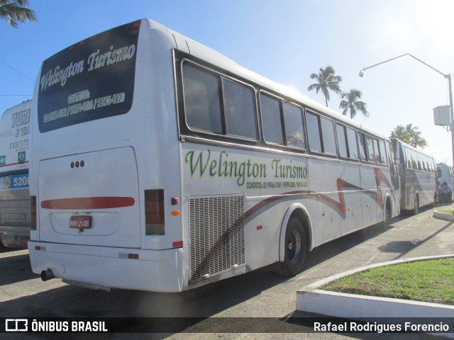 Welington Turismo 040 na cidade de Maceió, Alagoas, Brasil, por Rafael Rodrigues Forencio. Número da foto: #10851580.