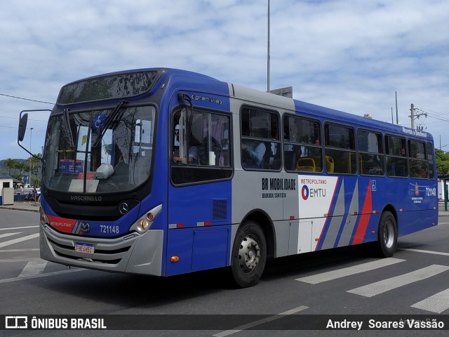 BR Mobilidade Baixada Santista 721148 na cidade de Santos, São Paulo, Brasil, por Andrey  Soares Vassão. Número da foto: #10849252.