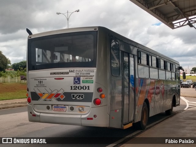 VB Transportes e Turismo 12001 na cidade de Indaiatuba, São Paulo, Brasil, por Fábio Paixão. Número da foto: #10849447.
