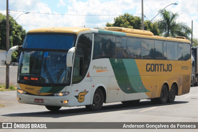 Empresa Gontijo de Transportes 14550 na cidade de Uberlândia, Minas Gerais, Brasil, por Anderson Gonçalves da Fonseca. Número da foto: #10849262.