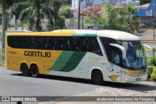 Empresa Gontijo de Transportes 19120 na cidade de Uberlândia, Minas Gerais, Brasil, por Anderson Gonçalves da Fonseca. ID da foto: 10849239.