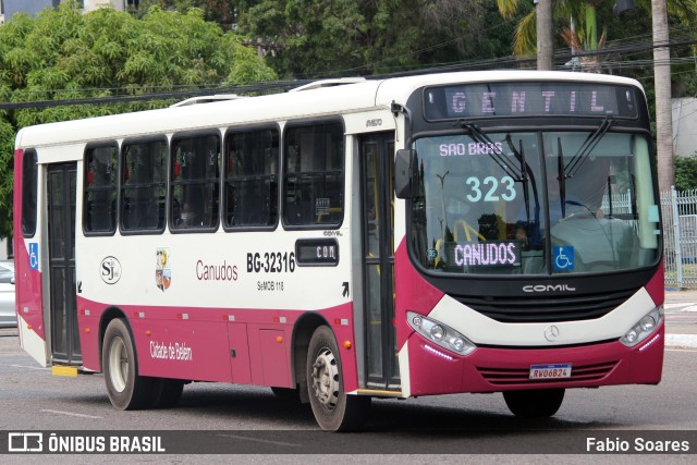 Transportadora São José BG-32316 na cidade de Belém, Pará, Brasil, por Fabio Soares. ID da foto: 10849348.