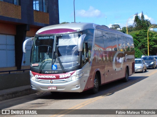 Expresso Gardenia 3330 na cidade de Três Corações, Minas Gerais, Brasil, por Fábio Mateus Tibúrcio. Número da foto: #10849740.