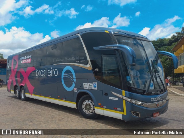 Expresso Brasileiro 7545 na cidade de Vitória da Conquista, Bahia, Brasil, por Fabrício Portella Matos. ID da foto: 10851628.