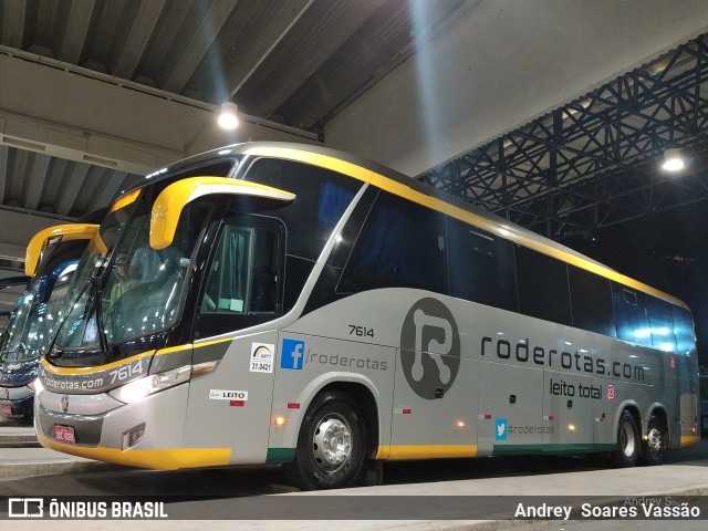RodeRotas - Rotas de Viação do Triângulo 7614 na cidade de Santos, São Paulo, Brasil, por Andrey  Soares Vassão. Número da foto: #10849975.