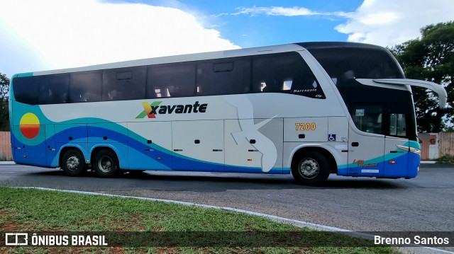Viação Xavante 7200 na cidade de Brasília, Distrito Federal, Brasil, por Brenno Santos. Número da foto: #10851674.