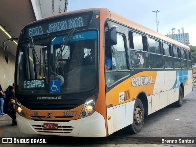 Advance Catedral Transportes 16177 na cidade de Brasília, Distrito Federal, Brasil, por Brenno Santos. Número da foto: #10851649.