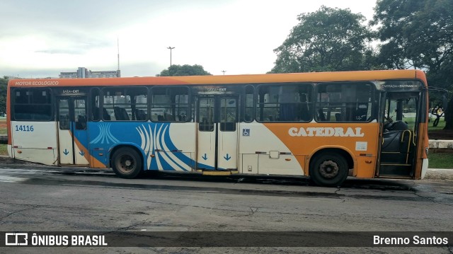 Advance Catedral Transportes 14116 na cidade de Brasília, Distrito Federal, Brasil, por Brenno Santos. Número da foto: #10851639.