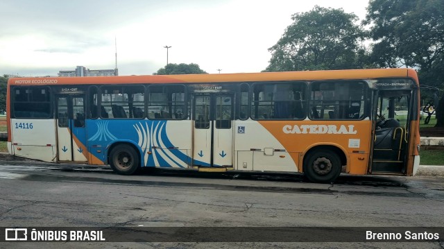 Advance Catedral Transportes 14116 na cidade de Brasília, Distrito Federal, Brasil, por Brenno Santos. ID da foto: 10851639.