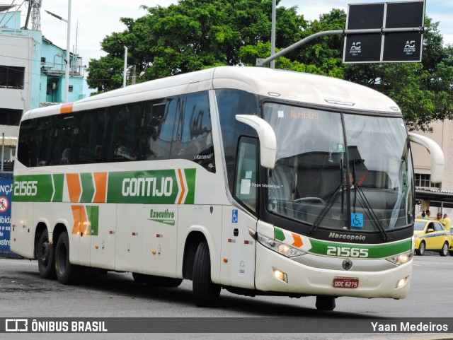 Empresa Gontijo de Transportes 21565 na cidade de Rio de Janeiro, Rio de Janeiro, Brasil, por Yaan Medeiros. Número da foto: #10852061.