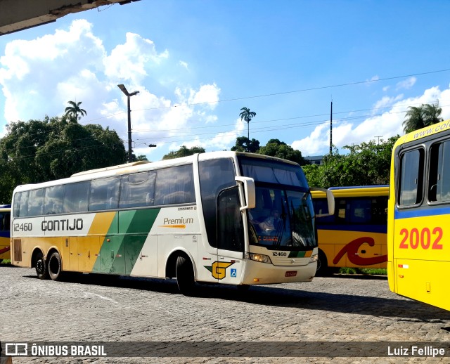 Empresa Gontijo de Transportes 12460 na cidade de Palmares, Pernambuco, Brasil, por Luiz Fellipe. ID da foto: 10850966.