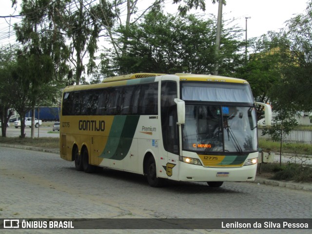 Empresa Gontijo de Transportes 12775 na cidade de Caruaru, Pernambuco, Brasil, por Lenilson da Silva Pessoa. ID da foto: 10851288.