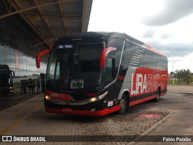 Lirabus 14060 na cidade de Indaiatuba, São Paulo, Brasil, por Fábio Paixão. Número da foto: #10849434.