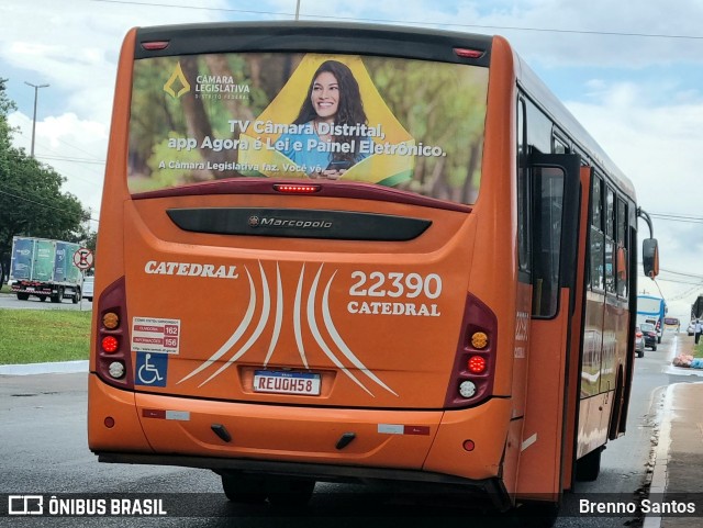 Advance Catedral Transportes 22390 na cidade de Guará, Distrito Federal, Brasil, por Brenno Santos. Número da foto: #10851668.