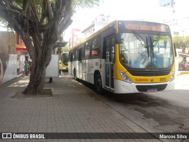 Coletivo Transportes 3613 na cidade de Caruaru, Pernambuco, Brasil, por Marcos Silva. Número da foto: #10852989.