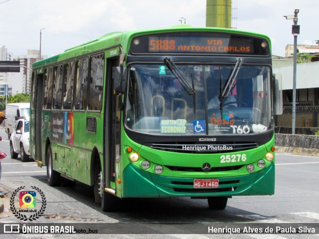 Autotrans > Turilessa 25276 na cidade de Belo Horizonte, Minas Gerais, Brasil, por Henrique Alves de Paula Silva. ID da foto: 10853259.