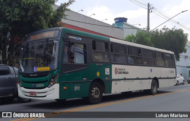 Transunião Transportes 5 6214 na cidade de São Paulo, São Paulo, Brasil, por Lohan Mariano. ID da foto: 10852590.