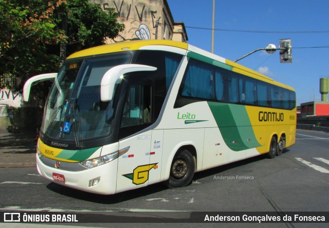 Empresa Gontijo de Transportes 16515 na cidade de Belo Horizonte, Minas Gerais, Brasil, por Anderson Gonçalves da Fonseca. ID da foto: 10852767.