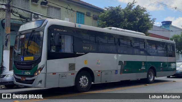 Transunião Transportes 5 6314 na cidade de São Paulo, São Paulo, Brasil, por Lohan Mariano. Número da foto: #10852621.