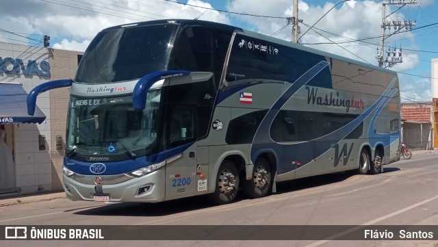 Washingtur Viagens e Excursões 2200 na cidade de Barra da Estiva, Bahia, Brasil, por Flávio  Santos. ID da foto: 10853653.