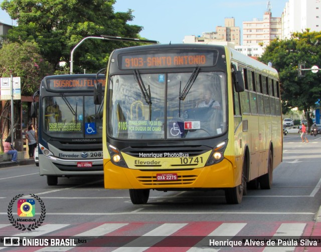 SM Transportes 10741 na cidade de Belo Horizonte, Minas Gerais, Brasil, por Henrique Alves de Paula Silva. Número da foto: #10853221.