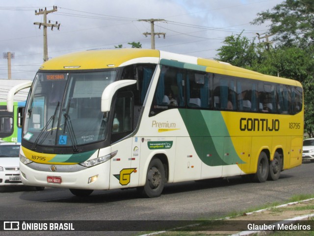 Empresa Gontijo de Transportes 18795 na cidade de Teresina, Piauí, Brasil, por Glauber Medeiros. ID da foto: 10853878.