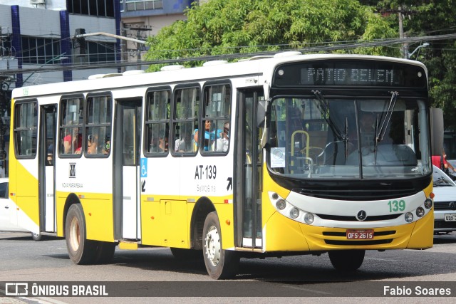 Empresa de Transportes Nova Marambaia AT-139 na cidade de Belém, Pará, Brasil, por Fabio Soares. Número da foto: #10853926.