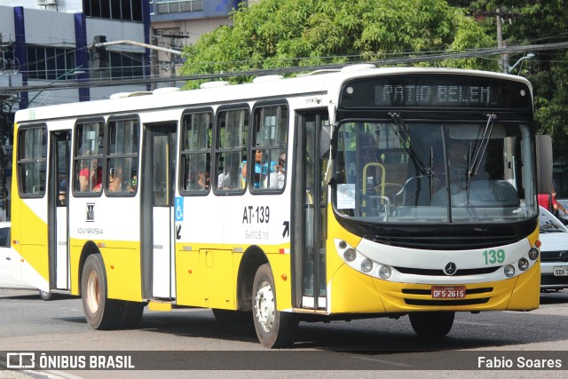 Empresa de Transportes Nova Marambaia AT-139 na cidade de Belém, Pará, Brasil, por Fabio Soares. ID da foto: 10853926.