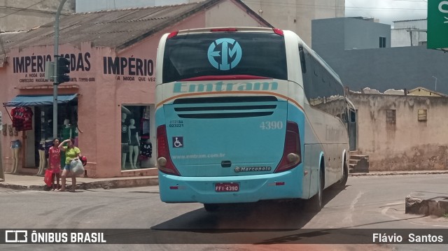 Emtram 4390 na cidade de Barra da Estiva, Bahia, Brasil, por Flávio  Santos. Número da foto: #10853648.
