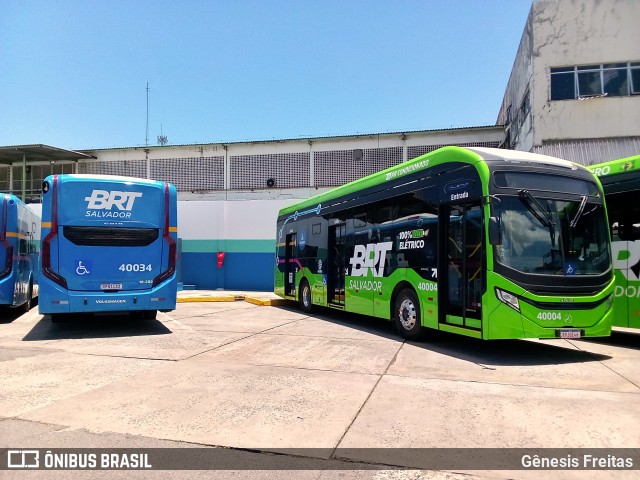 BRT Salvador 40034 na cidade de Salvador, Bahia, Brasil, por Gênesis Freitas. ID da foto: 10853772.