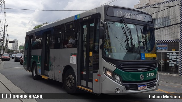 Transunião Transportes 5 6204 na cidade de São Paulo, São Paulo, Brasil, por Lohan Mariano. Número da foto: #10855863.