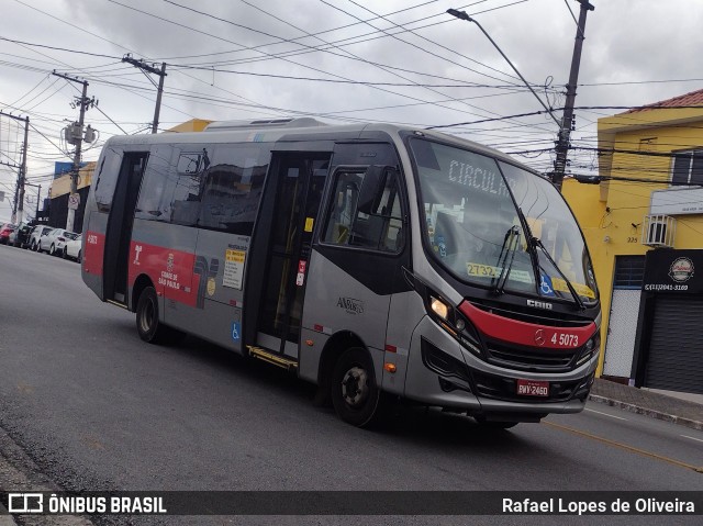 Allibus Transportes 4 5073 na cidade de São Paulo, São Paulo, Brasil, por Rafael Lopes de Oliveira. ID da foto: 10855954.