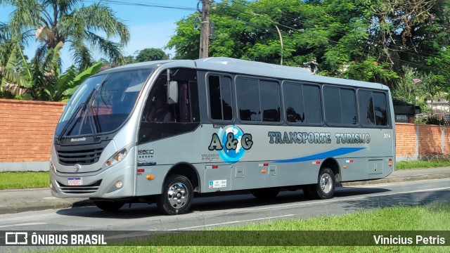 A&G Transportes e Turismo 091 na cidade de Joinville, Santa Catarina, Brasil, por Vinicius Petris. Número da foto: #10856317.