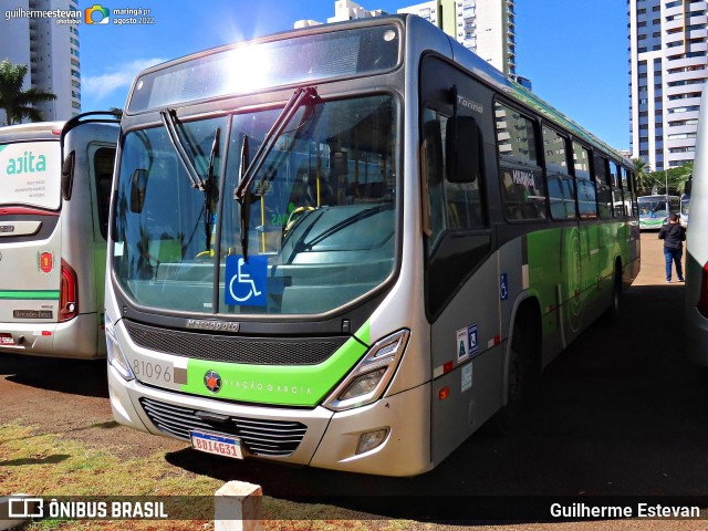 Viação Garcia 81096 na cidade de Maringá, Paraná, Brasil, por Guilherme Estevan. Número da foto: #10855892.
