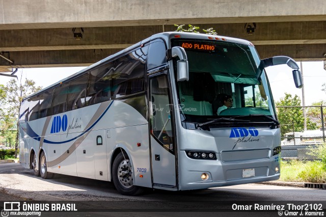 ADO - Autobuses de Oriente 7209 na cidade de Venustiano Carranza, Ciudad de México, México, por Omar Ramírez Thor2102. Número da foto: #10855094.