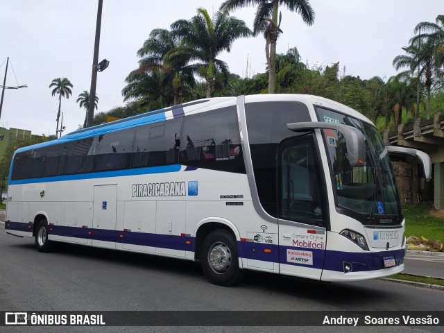 Viação Piracicabana 2752 na cidade de Santos, São Paulo, Brasil, por Andrey  Soares Vassão. ID da foto: 10855441.