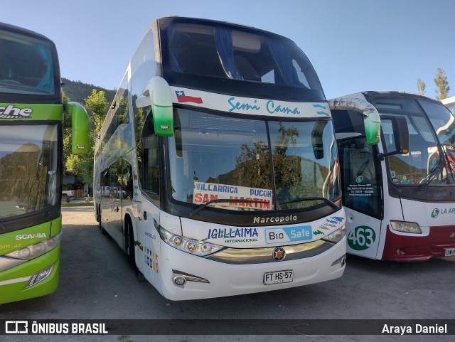 Nar-Bus Internacional 337 na cidade de San Martín de los Andes, Lácar, Neuquén, Argentina, por Araya Daniel . Número da foto: #10855775.